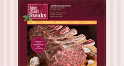 Desktop Screenshot of notjuststeaks.com