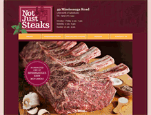 Tablet Screenshot of notjuststeaks.com